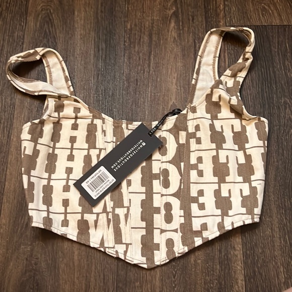 Softest Touch Bustier Crop - Picture 2 of 5